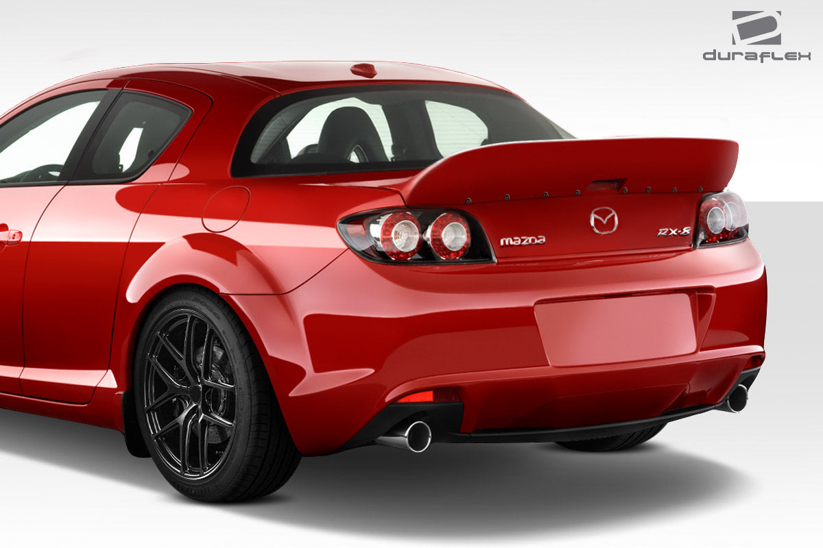 Extreme Dimensions Duraflex RBS Wing Spoiler Compatible With 2004-2008 Mazda RX8 - 1 Piece - 114529
