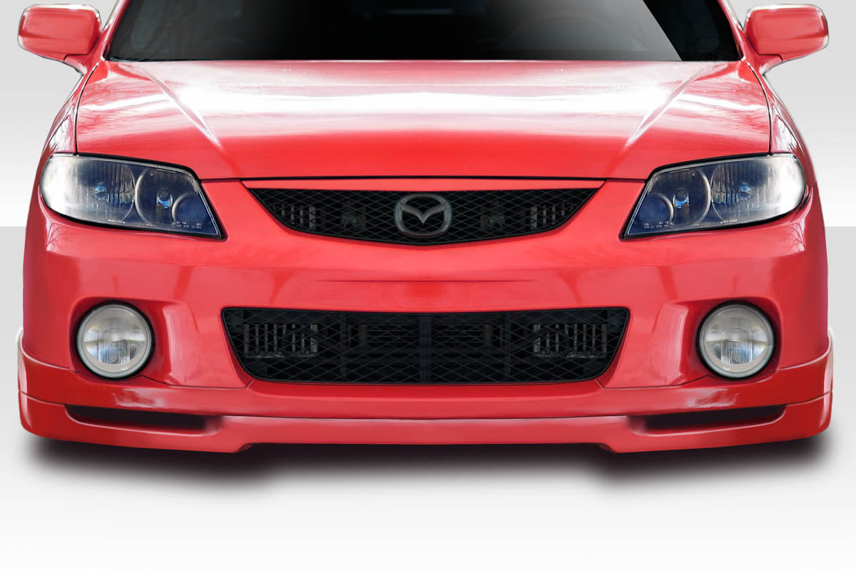 Extreme Dimensions Duraflex X-Sport Front Lip Spoiler Compatible With 2001-2003 Mazda Protege - 1 Piece - 114540
