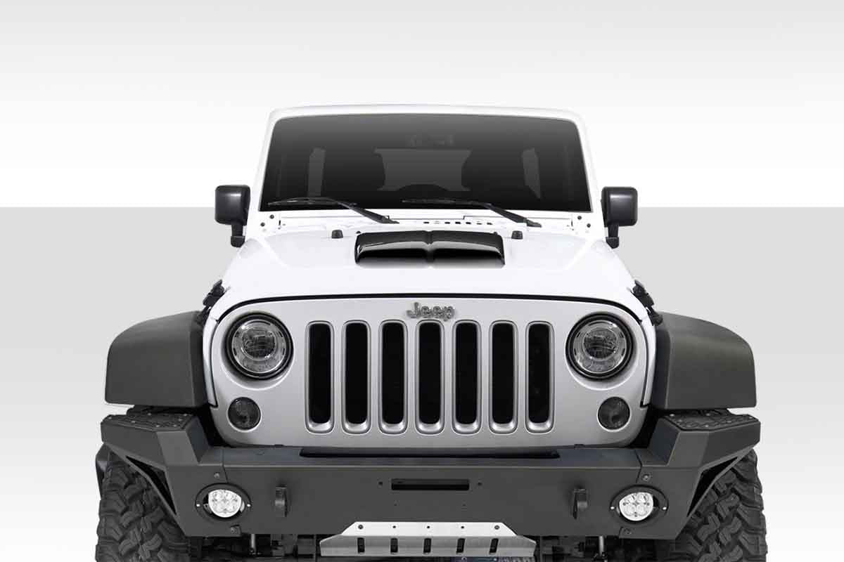 Extreme Dimensions Duraflex Universal Dual Ram Air Hood Scoop Body Kit - 1 Piece - 114551