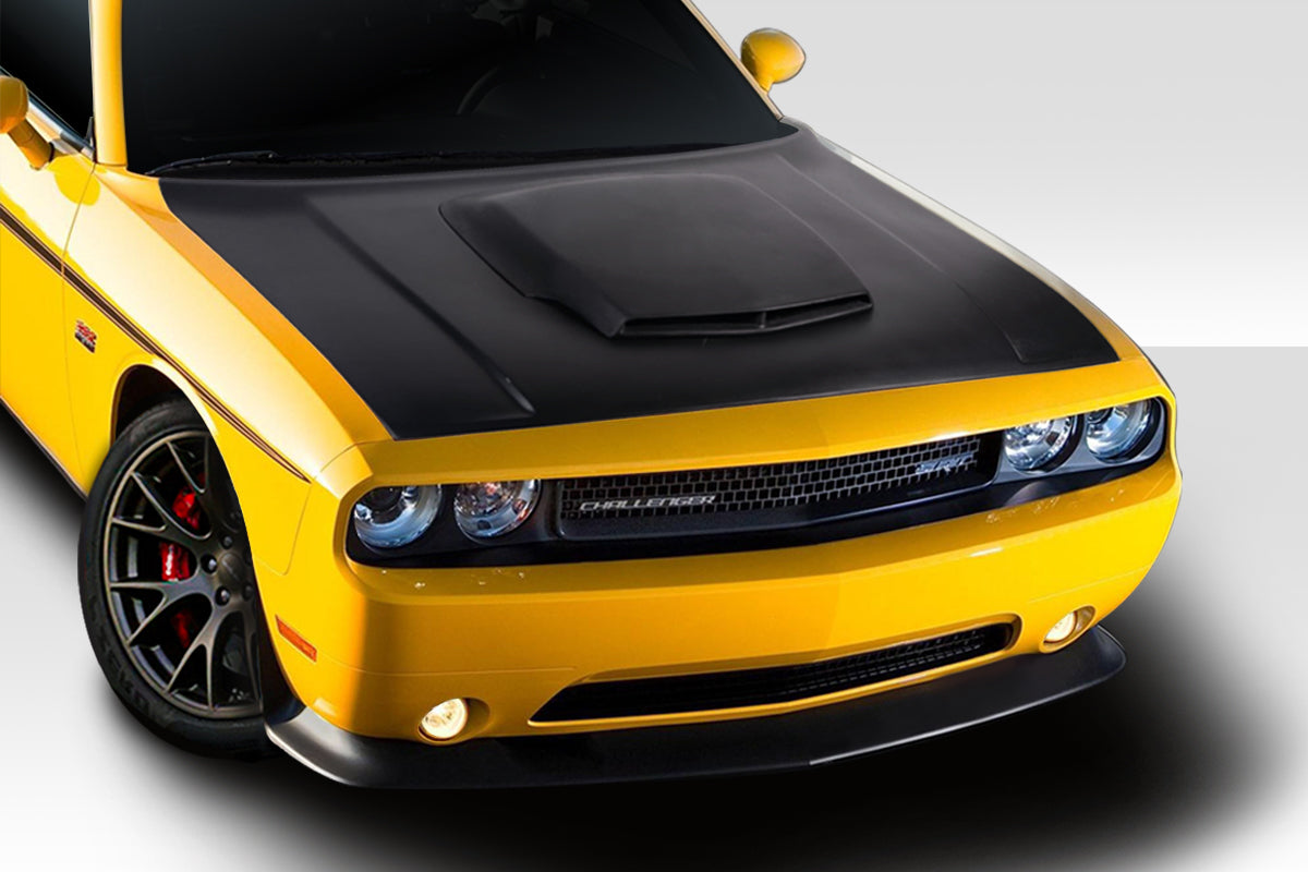 Extreme Dimensions Duraflex TA Look Hood Compatible With 2008-2023 Dodge Challenger - 1 Piece - 114562