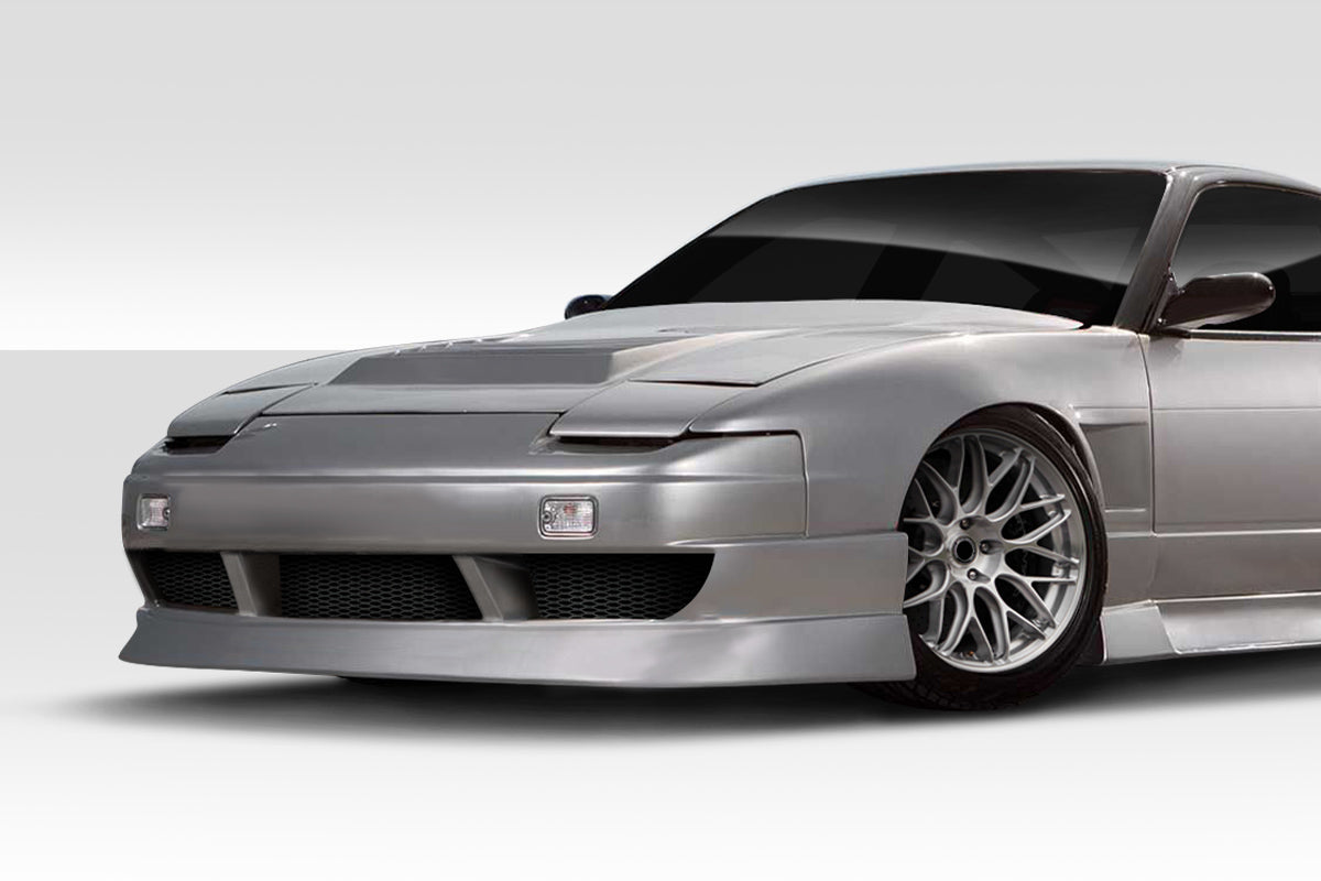 Extreme Dimensions Duraflex Sleek Front Bumper Cover Compatible With 1989-1994 Nissan 240SX - 1 Piece - 114590