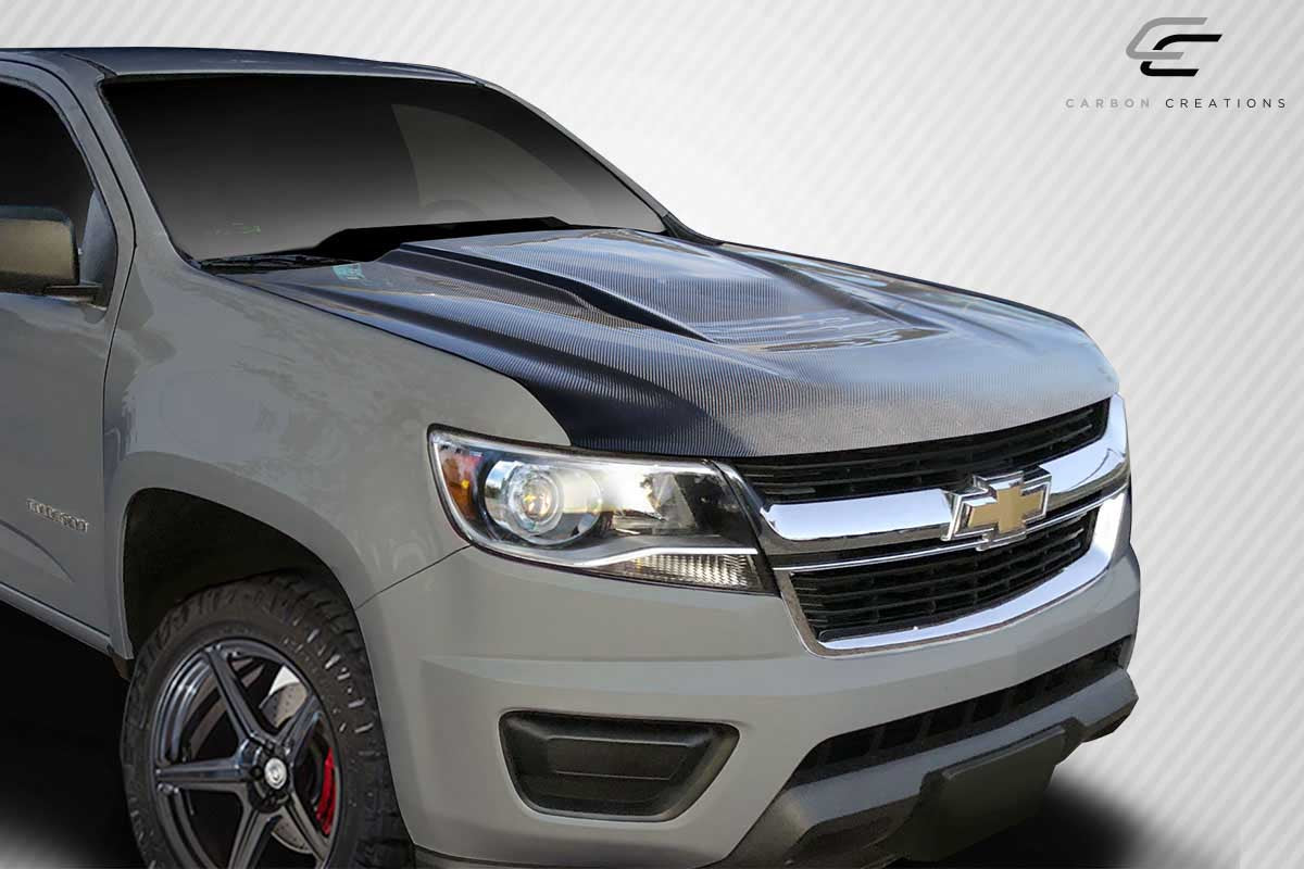 Carbon Creations ZR2 Look Hood Compatible With 2015-2022 Chevrolet Colorado - 1 Piece - 114595