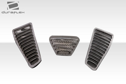 Extreme Dimensions Duraflex Universal Trackstar 3 Hood Vents Body Kit - 3 Piece - 114608