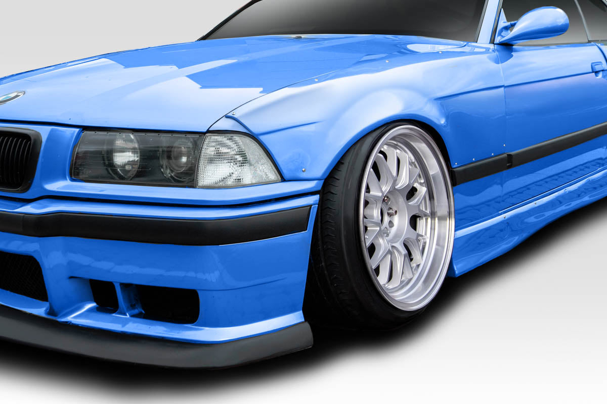 Extreme Dimensions Duraflex C Spec Front Fenders Flare Compatible With 1992-1998 BMW M3 - 2 Piece - 114619