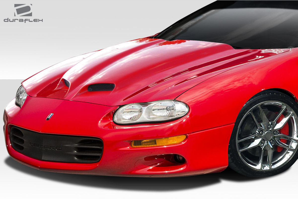 Extreme Dimensions Duraflex WS6 Hood Compatible With 1998-2002 Chevrolet Camaro - 1 Piece - 114632