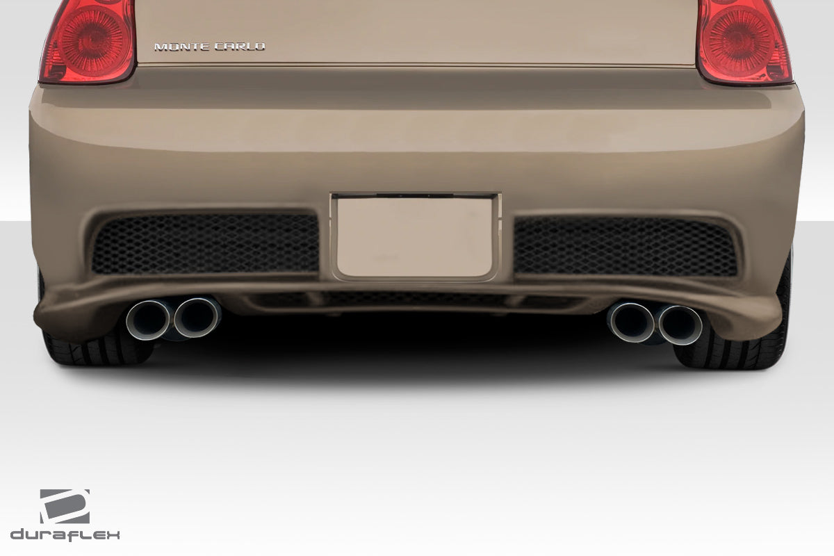 Extreme Dimensions Duraflex Champion Rear Bumper Cover Compatible With 2000-2005 Chevrolet Monte Carlo - 1 Piece - 114639