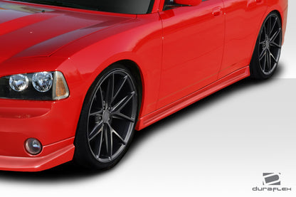 Extreme Dimensions Duraflex Markham Side Skirts Compatible With 2006-2010 Dodge Charger - 2 Piece - 114647