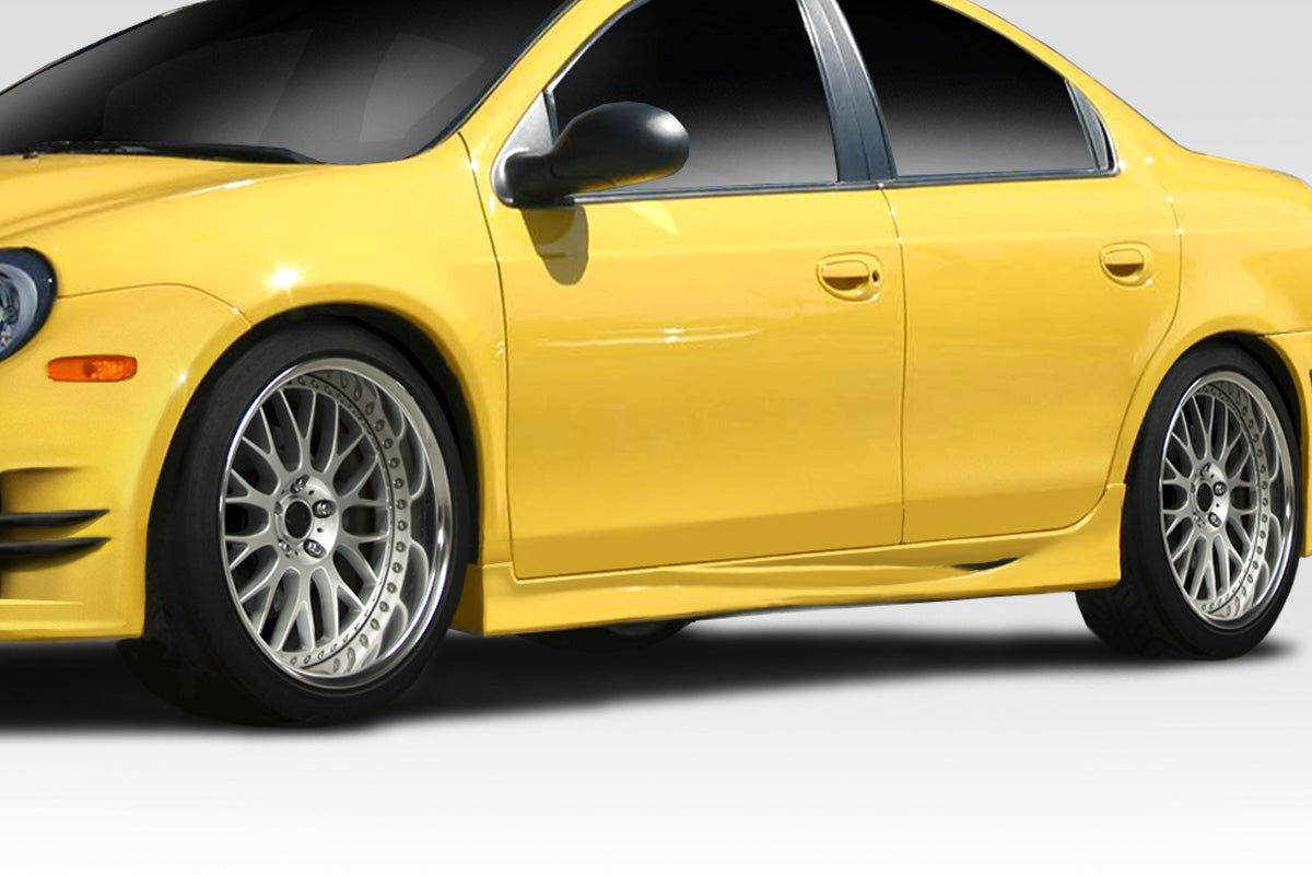 Extreme Dimensions Duraflex KR-S Side Skirts Compatible With 2000-2005 Dodge Neon - 2 Piece - 114648