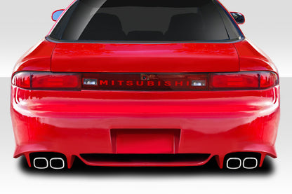 Extreme Dimensions Duraflex Vader Rear Bumper Cover Compatible With 1991-1993 Mitsubishi 3000GT - 1 Piece - 114661