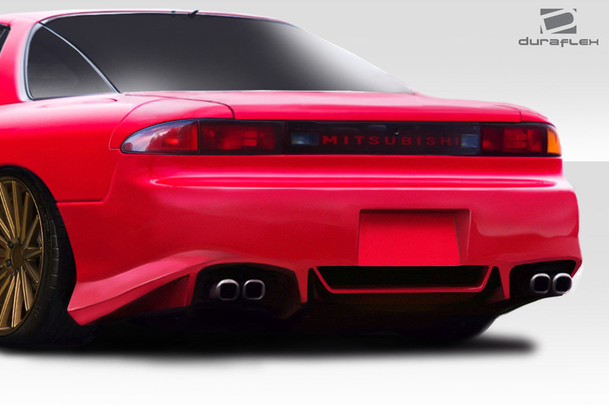 Extreme Dimensions Duraflex Vader Rear Bumper Cover Compatible With 1991-1993 Mitsubishi 3000GT - 1 Piece - 114661