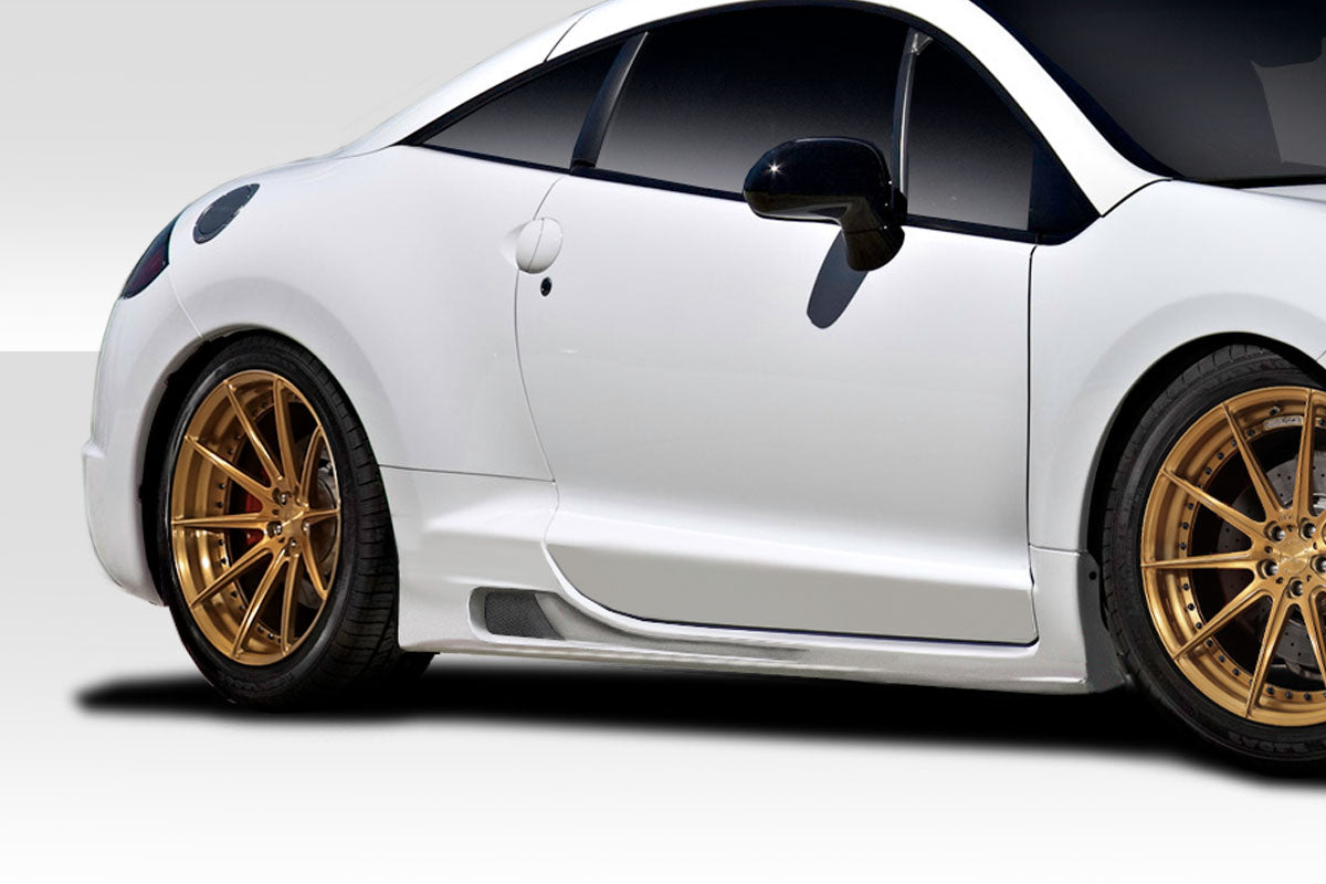Extreme Dimensions Duraflex Gator Side Skirts Compatible With 2006-2012 Mitsubishi Eclipse - 2 Piece - 114663