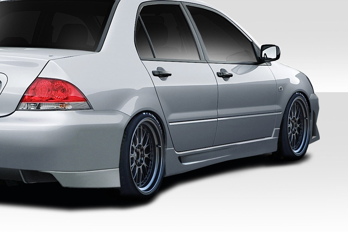 Extreme Dimensions Duraflex Trackstar Body Kit Compatible With 2004-2007 Mitsubishi Lancer - 4 Piece - 114697