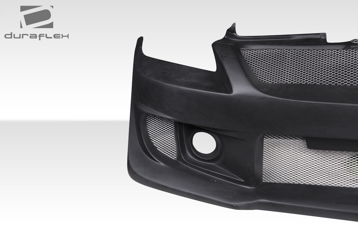 Extreme Dimensions Duraflex Trackstars Front Bumper Cover Compatible With 2004-2007 Mitsubishi Lancer - 1 Piece - 114667