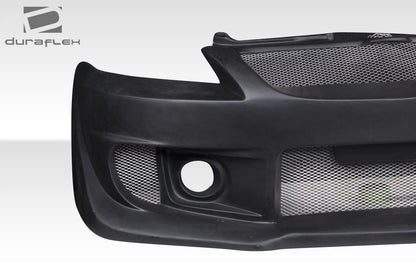 Extreme Dimensions Duraflex Trackstars Front Bumper Cover Compatible With 2004-2007 Mitsubishi Lancer - 1 Piece - 114667