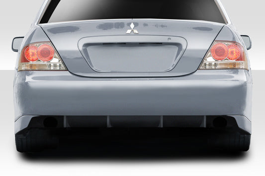 Extreme Dimensions Duraflex Trackstars Rear Bumper Cover Compatible With 2004-2007 Mitsubishi Lancer - 1 Piece - 114668