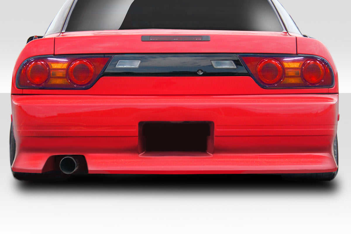 Extreme Dimensions Duraflex Bloodsport Rear Bumper Cover Compatible With 1989-1994 Nissan 240SX - 1 Piece - 114669