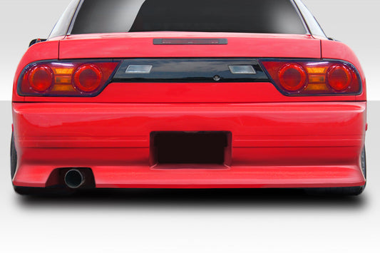 Extreme Dimensions Duraflex Bloodsport Rear Bumper Cover Compatible With 1989-1994 Nissan 240SX - 1 Piece - 114669