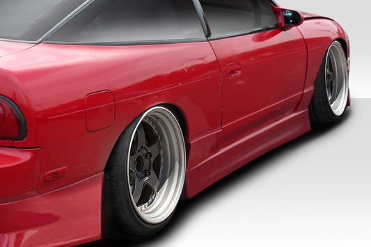 Extreme Dimensions Duraflex Bloodsport Side Skirts Compatible With 1989-1994 Nissan 240SX - 2 Piece - 114671