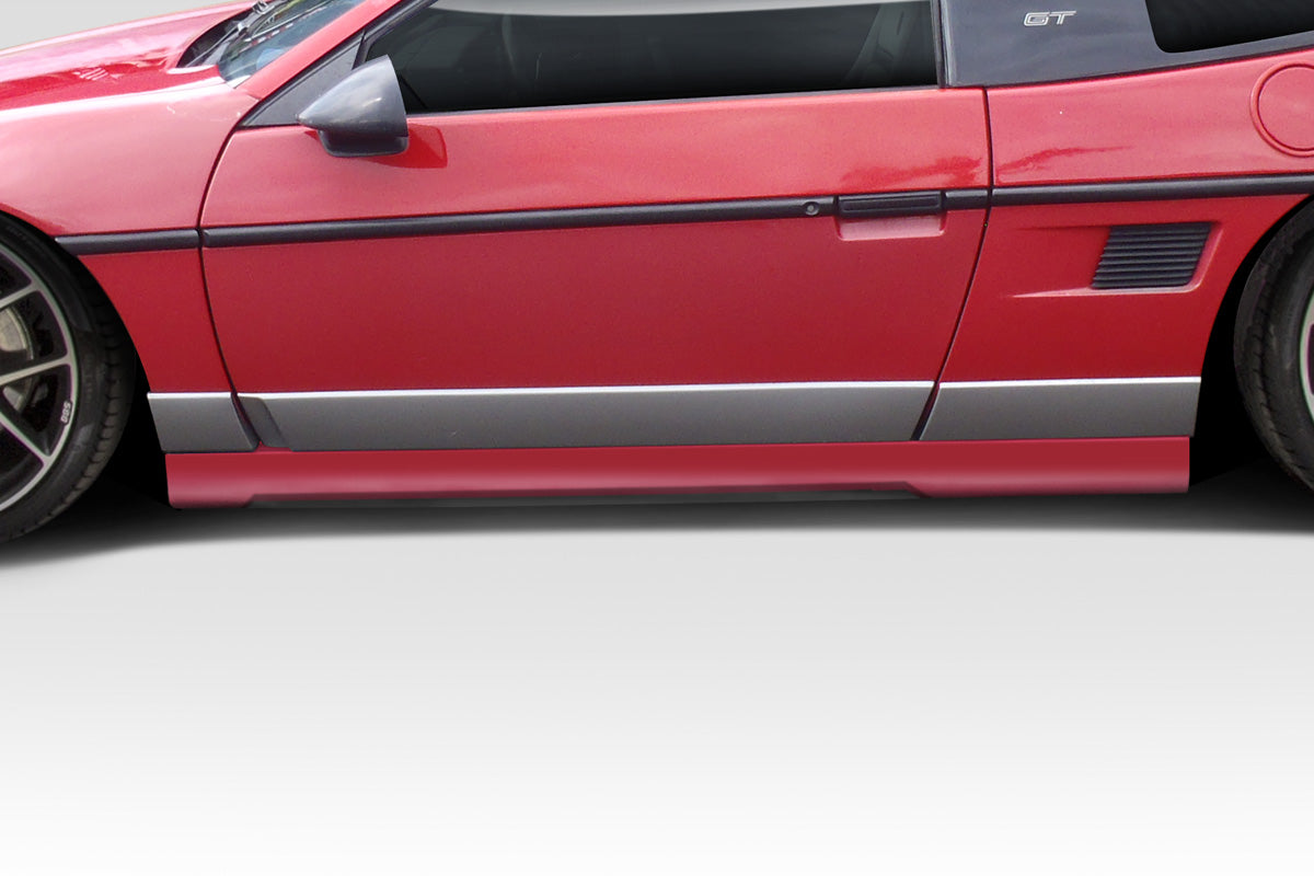 Extreme Dimensions Duraflex GP-1 Side Skirts Compatible With 1984-1988 Pontiac Fiero - 2 Piece - 114677