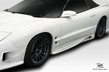 Extreme Dimensions Duraflex Vader Side Skirts Compatible With 1993-2002 Pontiac Firebird - 2 Piece - 114681