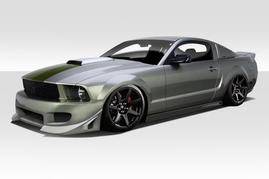 Extreme Dimensions Duraflex Blits Body Kit Compatible With 2005-2009 Ford Mustang - 4 Piece - 114694