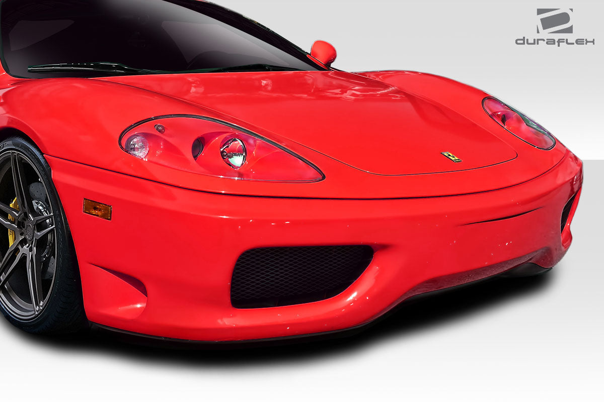 Extreme Dimensions Duraflex Challenge Look Front Bumper Cover Compatible With 1999-2004 Ferrari 360 Modena - 1 Piece - 114716