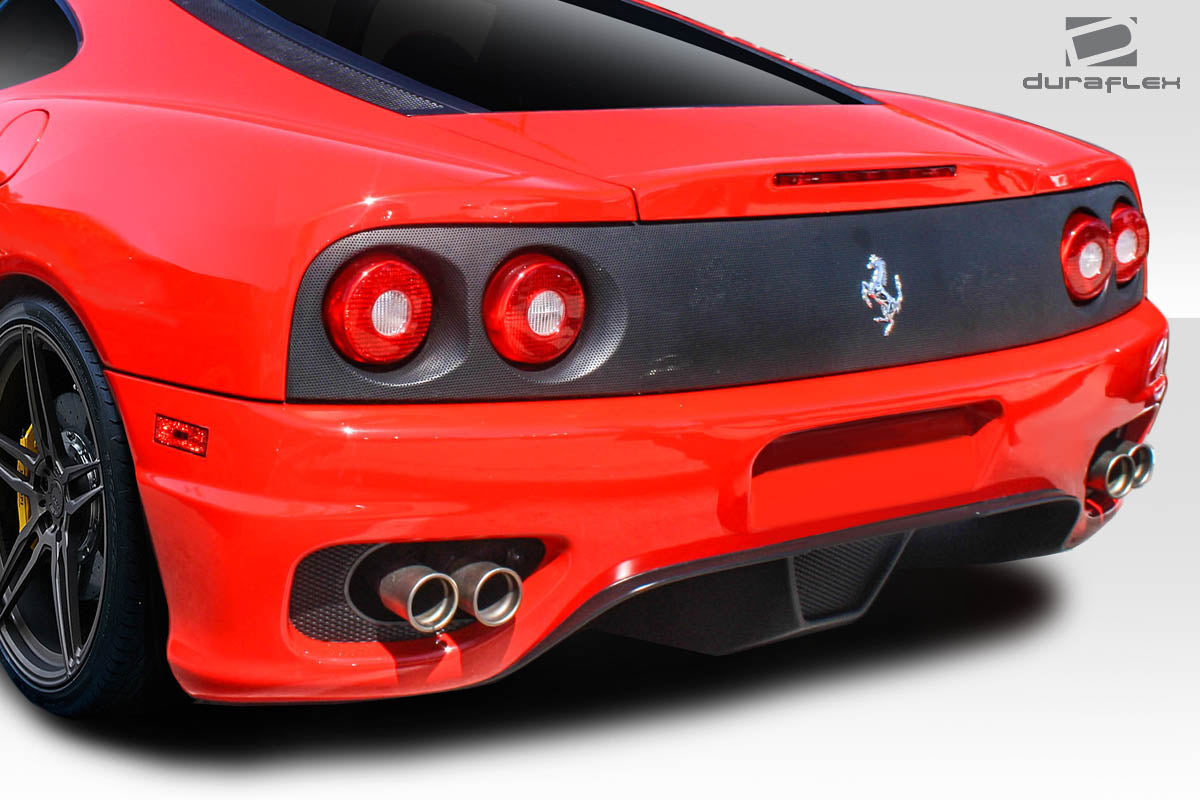 Extreme Dimensions Duraflex Challenge Look Rear Bumper Cover Compatible With 1999-2004 Ferrari 360 Modena - 1 Piece - 114717