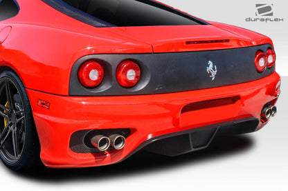 Extreme Dimensions Duraflex Challenge Look Rear Bumper Cover Compatible With 1999-2004 Ferrari 360 Modena - 1 Piece - 114717