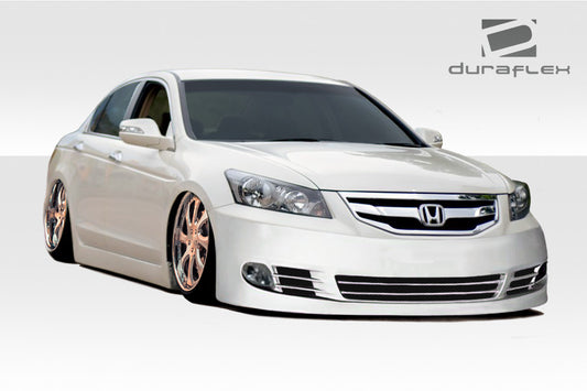 Extreme Dimensions Duraflex VIP Front Bumper Cover Compatible With 2008-2012 Honda Accord - 1 Piece - 114718