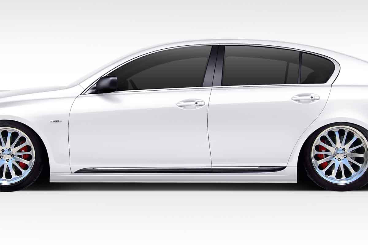 Extreme Dimensions Duraflex JPR Side Skirts Compatible With 2006-2011 Lexus GS - 2 Piece - 114722