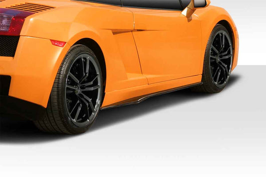 Extreme Dimensions Duraflex LP570 Style Side Skirts Compatible With 2004-2008 Lamborghini Gallardo - 2 Piece - 114728