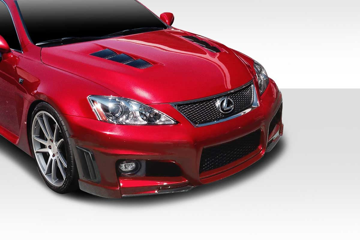 Extreme Dimensions Duraflex W-1 Front Bumper Cover Compatible With 2008-2014 Lexus IS-F - 1 Piece - 114733