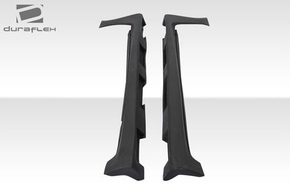 Extreme Dimensions Duraflex W-1 Side Skirts Compatible With 2008-2014 Lexus IS-F - 2 Piece - 114740