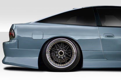 Extreme Dimensions Duraflex B Sport Wide Body 70mm Rear Fender Compatible With 1989-1994 Nissan 240SX - 2 Piece - 114748