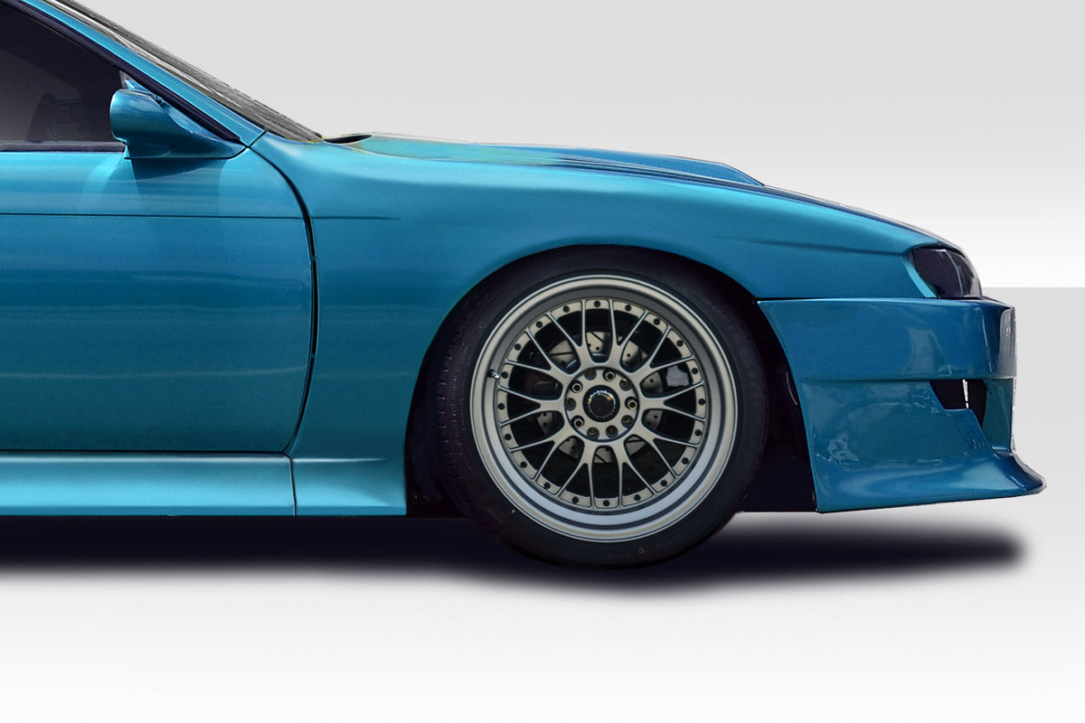 Extreme Dimensions Duraflex B Sport Wide Body Front Fenders Compatible With 1997-1998 Nissan 240SX - 2 Piece - 114749