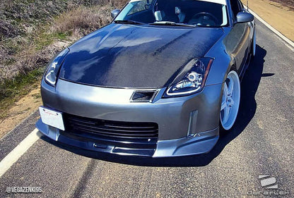 Extreme Dimensions Duraflex C-1 Front Lip Spoiler Compatible With 2003-2005 Nissan 350Z - 1 Piece - 114758