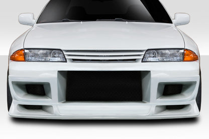 Extreme Dimensions Duraflex Demon V2 Front Bumper Cover Compatible With 1989-1994 Nissan Skyline - 1 Piece - 114763