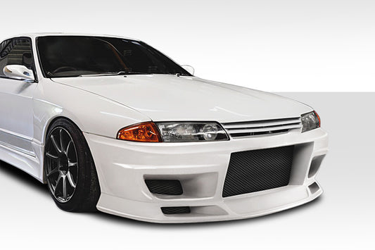Extreme Dimensions Duraflex Demon V2 Front Bumper Cover Compatible With 1989-1994 Nissan Skyline - 1 Piece - 114763