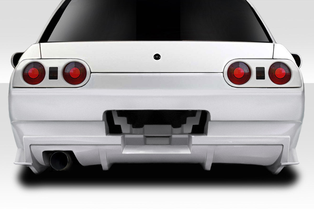 Extreme Dimensions Duraflex Demon V2 Rear Bumper Cover Compatible With 1989-1994 Nissan Skyline - 1 Piece - 114764