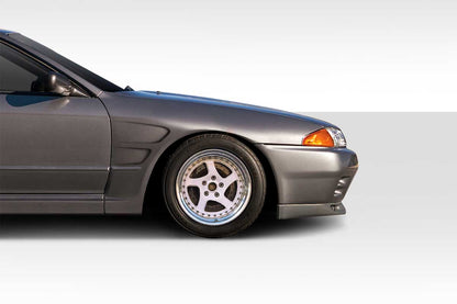 Extreme Dimensions Duraflex D-Sport Wide Body Front Fenders Compatible With 1989-1994 Nissan Skyline - 2 Piece - 114768