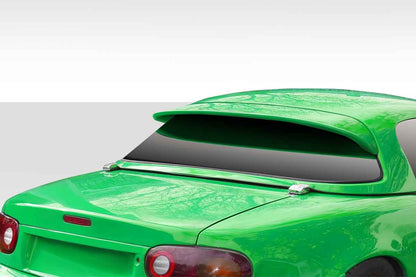 Extreme Dimensions Duraflex Demon Hard Top Wing Spoiler Compatible With 1990-1997 Mazda Miata - 1 Piece - 114772