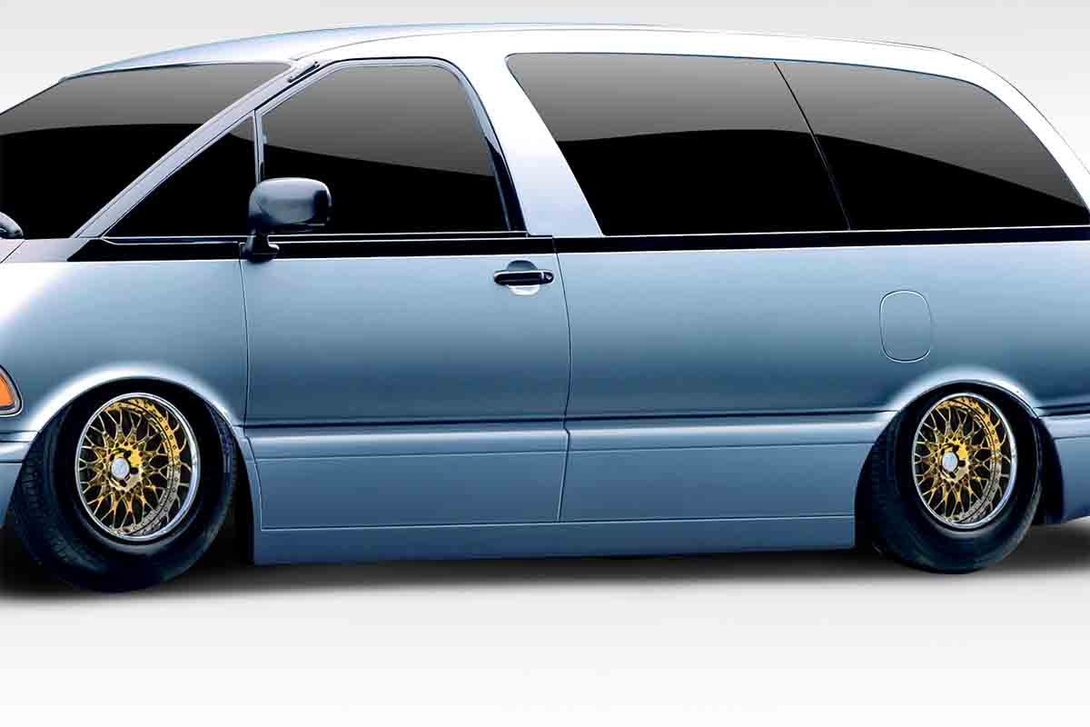Extreme Dimensions Duraflex FAB Side Skirts Compatible With 1991-1997 Toyota Previa - 2 Piece - 114782