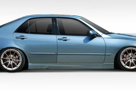 Extreme Dimensions Duraflex H-Spec Side Skirts Compatible With 2000-2005 Lexus IS - 2 Piece - 114791