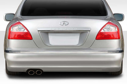Extreme Dimensions Duraflex J Design Rear Bumper Cover Compatible With 2002-2004 Infiniti Q45 - 1 Piece - 114797