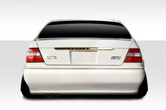 Extreme Dimensions Duraflex J Design Rear Bumper Cover Compatible With 1997-2001 Infiniti Q45 - 1 Piece - 114798