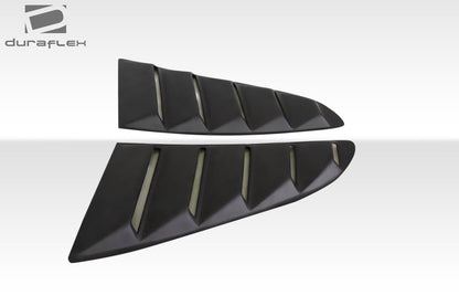 Extreme Dimensions Duraflex KT Window Scoops Compatible With 2015-2023 Ford Mustang - 2 Piece - 114809
