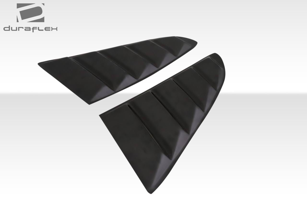 Extreme Dimensions Duraflex KT Window Scoops Compatible With 2015-2023 Ford Mustang - 2 Piece - 114809