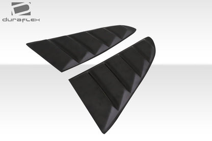 Extreme Dimensions Duraflex KT Window Scoops Compatible With 2015-2023 Ford Mustang - 2 Piece - 114809