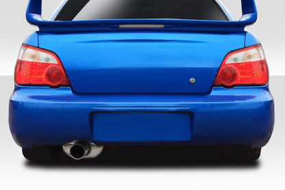 Extreme Dimensions Duraflex WRC Rear Bumper Cover Compatible With 2004-2007 Subaru Impreza - 1 Piece - 114816
