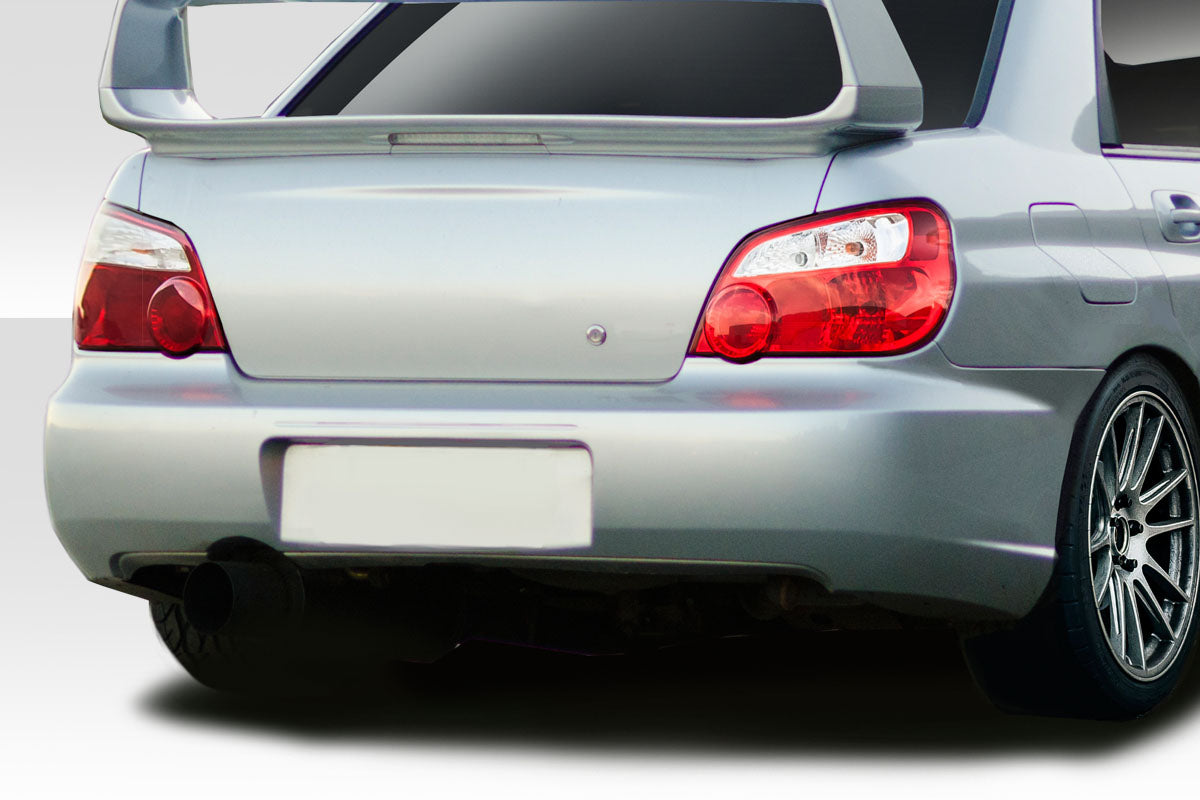 Extreme Dimensions Duraflex WRC Rear Bumper Cover Compatible With 2004-2007 Subaru Impreza - 1 Piece - 114816